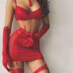 A New Set of European and American Spliced Mesh Fabric, Transparent Halter Straps, Hollowed-out Leg Loops and Romantic Underwear - 图片 5