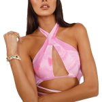 Fantasy Romantic Mesh Fabric Sexy Nightie Hot Sleeping Wrap Babydoll Lingerie Crop Sleepwear Nightwear for Women - 图片 5