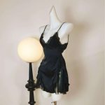 High Quality Womens Erotic Hollow Out Underwear Transparent Lace Embroidery Nightie Lingerie Sexy Womens Pajamas Nightdress - 图片 5