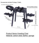 Sex Chair With Handcuffs BDSM Restrained Binding Stool Ankle Cuffs Slave Tuning Posture Fixed Forced Orgasm Bench Sex Furniture - 图片 5