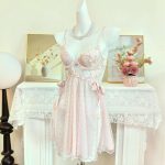 Original Sexy Intimate Sleepwear2025 Summer New Premium Padded Pureelegant Nightgown Cute and Seductive Sleep Dress - 图片 5