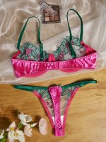 Sexy Women's Lingerie 2 Piece Mature Embroidery Erotic See Through Lingerie Underwear Panty Set Hot-Selling In-Stock - 图片 5