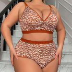 Plus-size Bra, Slim, Adjustable and Form-fitting, Sexy, Large Chest, Top Support Women's Plus-size Underwear Set - 图片 5