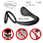 Sex Products Male Prostate Massager With Cock Ring Delay Ejaculation Male Masturbator Anal Butt Plug Sex Toys for Man - 图片 5