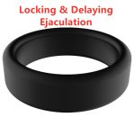 Silicone Penis Rings Holy Trainer Male Masturbation Delay Ejaculation Adult Sex Toys for Men Delay Silicone Cock Ring - 图片 5