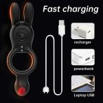 Wireless Remote Control Prostate Massager Penis Adult Sex Toy Vibrator Magnetic Delay Ejaculation Products Cock Ring - 图片 5