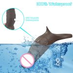 Cock Penis Ring Vibrator Silicone Rubber Male Products Strong Vibration Delay Ejaculation Cock Ring for Men Adult Sex Toy - 图片 5