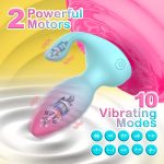 Wholesale Remote Control Silicone Men Prostate Massager Anal Plugs Flower Sex Toys Butt Plug Vibrators for Women - 图片 5