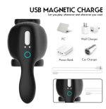 Male Prostate Massage Vibrator Anal Plug Wear Silicone Stimulate Massager Delay Ring Waterproof Toy for Men - 图片 5