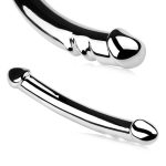 Double Ended Stainless Steel Freeze G Spot Prostate Massage Pure Metal Anal Plug Dildo Adult Toy for Male Gay - 图片 5