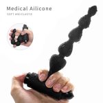 Amazon Hot Sale Prostate Massage Anal Sex Toys Anal Vibrator Butt Plug 7 Mode Silicone Anal Beads Sex Toys for Men Sex Products - 图片 5
