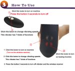 Anal Sex Toy Massage Male Vibrators Penis Ring Wireless Remote Control Anal Gay Butt Plug Erotic Toys Prostate Vibrator - 图片 5