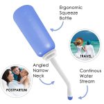 Handheld Travel Bidet Cleaning Water Bottle Shower Enema Universal Interface 500ML Portable Bidet - 图片 5