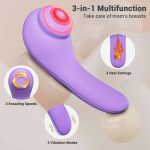 Factory Waterproof Silicone Breast Massager Heat Warming Women's Breast Massaging Needs for Breastfeeding for Breast Pain Relief - 图片 5