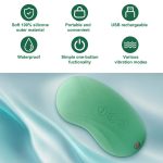 OEM/ODM Soft Silicone Women Heating Vibrator Breastfeeding Massage Vibrating Electric Lactation Massager for Breast Pain Relief - 图片 5