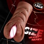 Realistic Anal Gel Adult Masturbator Sex Toys with 5D Deep Vagina and Tight Anus Adult Sex Toys for Men Masturbation - 图片 5