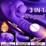 OEM/ODM Clit G Spot Sucking Vibrator Heated Model Dildo Vibrating Sex Toys for Woman Nipple Breast Female Adult Sexy Toy - 图片 5