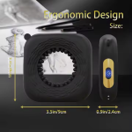 2025 New Hot Sell 10 Vibration Frequencies Delay Ejaculation Penis Rings Vibrator Semen Lock Ring for Man Cock Ring - 图片 5