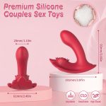 OEM/ODM Adult Erotica G Spot Panty Vibrator Xxx Couple Erotica App Remote Control Dildo Anal Plugs Rose Female Erotica Case - 图片 5