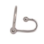 Stainless Penis Cock Rings With Urethral Sounds Ball - 图片 5