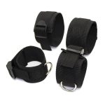 Couples Handcuffs Open Leg Bdsm Bondage Set Restraints Rope Strap System Adult Wrists Ankle Cuffs Sex Toys for Woman Bed - 图片 5