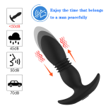 Remote Control Automatic Telescopic Dildo Vibrators Sex Toys Butt Plug for Women Anal Vibrator - 图片 5