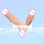 Medical Silicone Double Dildo Vibrator Sex Toy for Japanese Lesbian Female Product Women - 图片 5