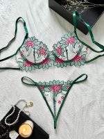 Elegant Honeymoon Gift Sexy Nighty Underwear Set Party Club Night Women Romantic Lingerie Set - 图片 5