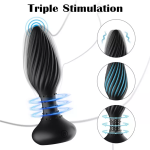 Sex Shop Silicone Anal Vibrator Sex Toy Hot Sell Butt Plug for Women Prostate Massager With Remote Control Adult Toy - 图片 5