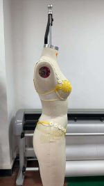 Women's Sexy Crochet Floral Underwear Set Fresh Spring Sunflower Thong Panty Lace Decoration Cute Girl Style for Teens Women - 图片 5