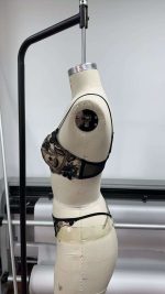 Pure Desire Fun French Sexy Women Lingerie Sweet Lace Anti-sagging Bra with Push-Up XL Size Satin & Spandex Nightwear Empty Cups - 图片 5