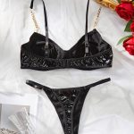 Hot Sale Women Sexy Lace Ultra-Thin Lingerie Embroidered Costume Erotic Floral Underwear Bra Lingerie Sexy Underwear Bra Set - 图片 5
