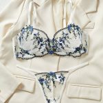 2025 Wholesale Woman High Quality G-String Sets Luxury Lace Women's Sexy Underwear Lingerie for Women Lingerie Set - 图片 5