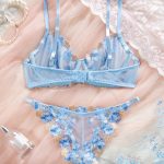 Factory Hot Sale Women's Sexy Lace Erotic Lingerie Set XL Cup Size Lncludes Bra and Panties Sexy Underwear Set - 图片 5