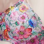 Free Design Women Sexy Floral Satin Lace Lingerie Set Sexy Push-up Bralette and Panty Perspective See-Through Underwear Set - 图片 5