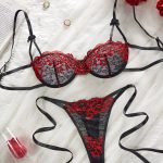 New Design Women's Sexy Lingerie One Piece Lace Underwear Sets Multiple Colors Hollowed Out Women Lingerie Sets - 图片 5