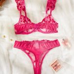 Sexy Lingerie for Fine Women Embroidery Fairy Exotic Sets Sensual Fantasy Lace Outfits Open Front Lingerie Set - 图片 5