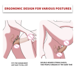 Female Double Head Dildo Strong Vibration Sex Game Vibrator Dildo Sex Shop Dildo for Women - 图片 5