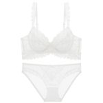 No Minimum Ultra-Thin Women's Sexy Lingerie Set Madam French Bra with Hollow See-Through Mesh Lace Decoration Lingerie Underwear - 图片 5