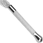 SM BDSM Metal Diamond Handle Chain Whip Flogger Flirting Fantasy Fetish Hand Paddle Flirting Fantasy Restraint Bondage Gear - 图片 5