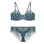 Stylish Sexy Erotic Lingerie Set for Women Good Quality France Bra Panty with Lace Decoration for Summer - 图片 5