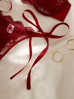 Women Babydoll Lingerie Sets Plus Size Underwear Set Adult Naughty Bra Briefs 2 Piece Sexy Lace Female Erotic Clothing - 图片 5