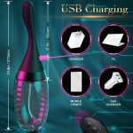 15oz Electric Enema Bulb Anal Douche Bendable Enema Douche for Men Women Colon Cleansing Vaginal Cleaner Kit Enema Bottle - 图片 5
