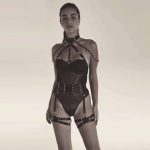 Source Factory Custom Sexyonepiece Jumpsuit Transparent Lace HollowedOut Underwear for Women Made From Jersey Fabric Lingerie - 图片 5
