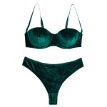 No Minimum Custom-made Sexy Lingerie Set. the Bra Set Is Made of Knitted Fabric and Sent Directly From the Lingerie Factory - 图片 5