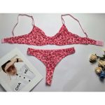 Sexy Lingerie Set, Halter, Romantic Lingerie, European and American Thin Jacquard Mesh Fabric, Perforated and Comfortable - 图片 5