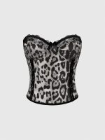 European and American Sexy Lace Trim Two-sided Steel Ring Adjustable Women's Hot Girl Wild Underwear - 图片 5