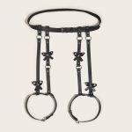 Leather Chest Harness Women Sex Harness Body Erotic Toys Suspender Bra Cage Waist Wide Strap Bdsm Bondage Lingerie - 图片 5