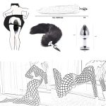 Ultimate Bondage Set Vibrating Silicone Anal Plug and Dildo Perfect Adult Toy for Male and Female Sales - 图片 5