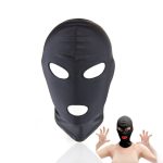 High Elasticity Breathable Sexy Sponge Harness Sex Head Eye Mask SM Bondage Headgear for Couple Restraint Hood Mask - 图片 6